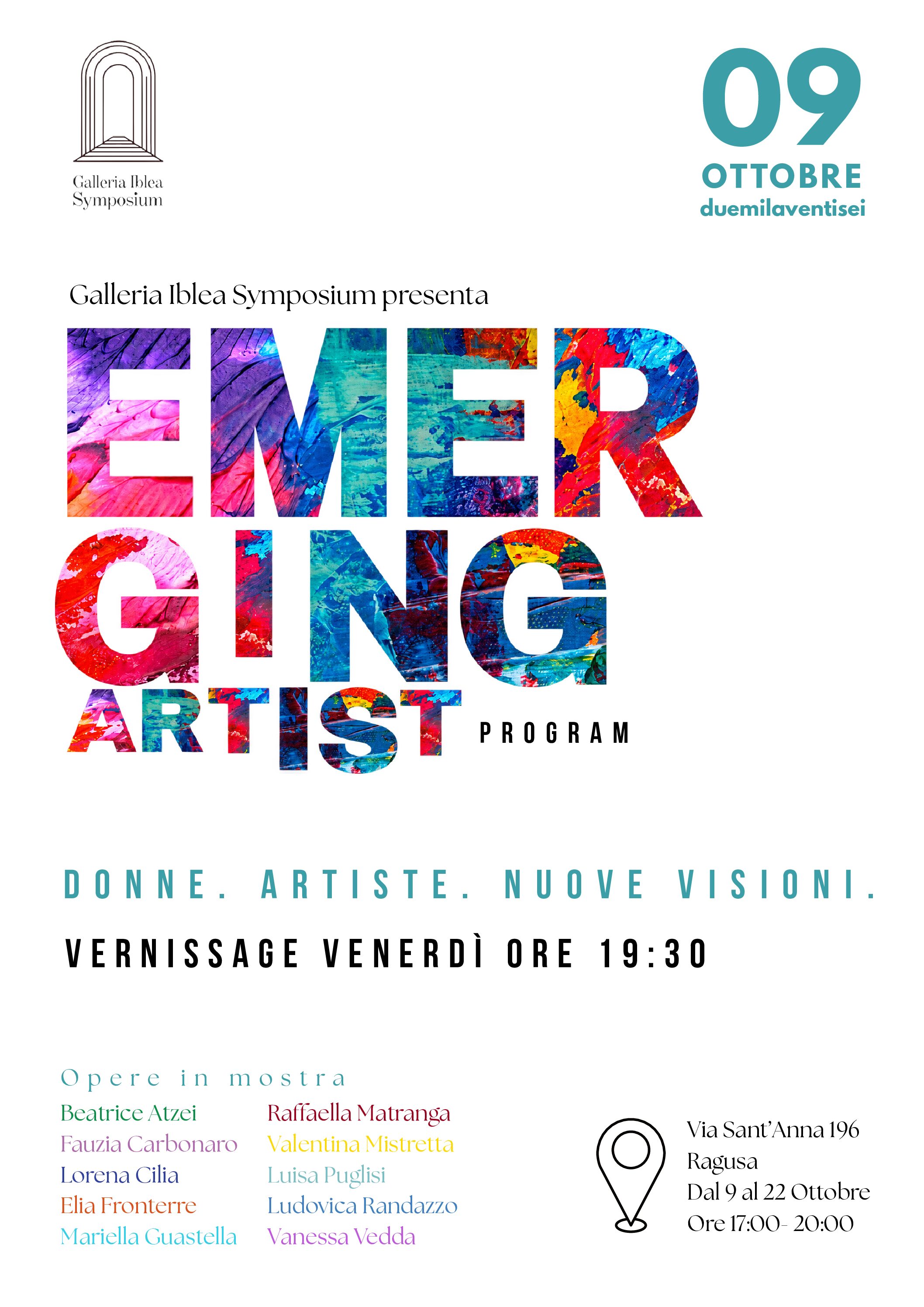 Mostra Emerging Artist Program Ragusa